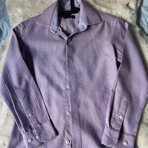 Boy's Purple Dress Shirt